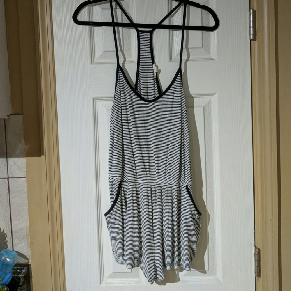 Striped Romper